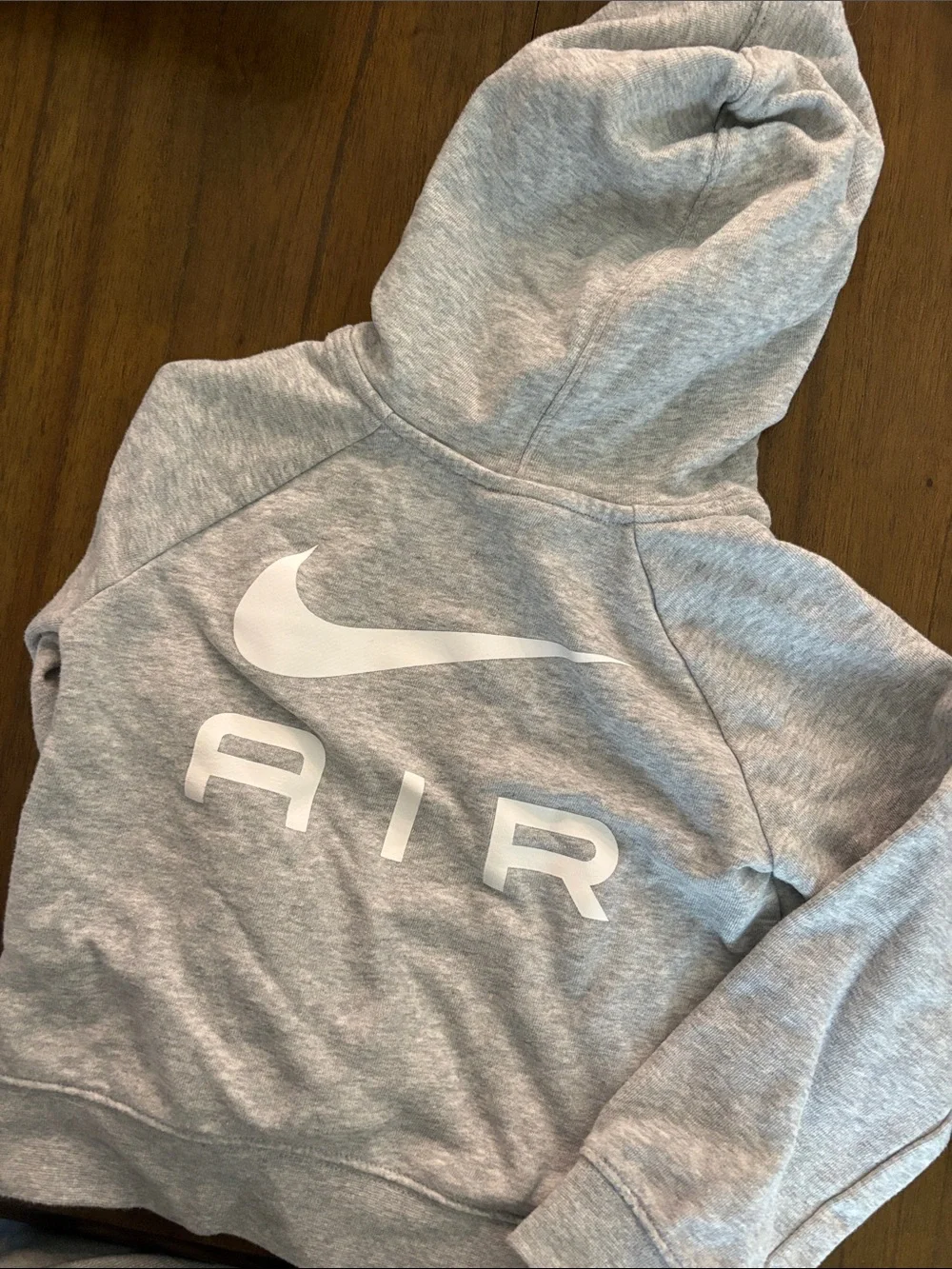 Nike Heather Gray AIR Pullover Hoodie